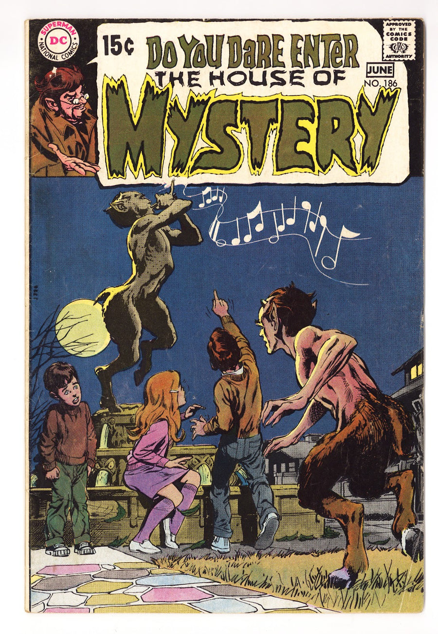 House of Mystery Vol 1 186  FN- (5.5)   (1970)