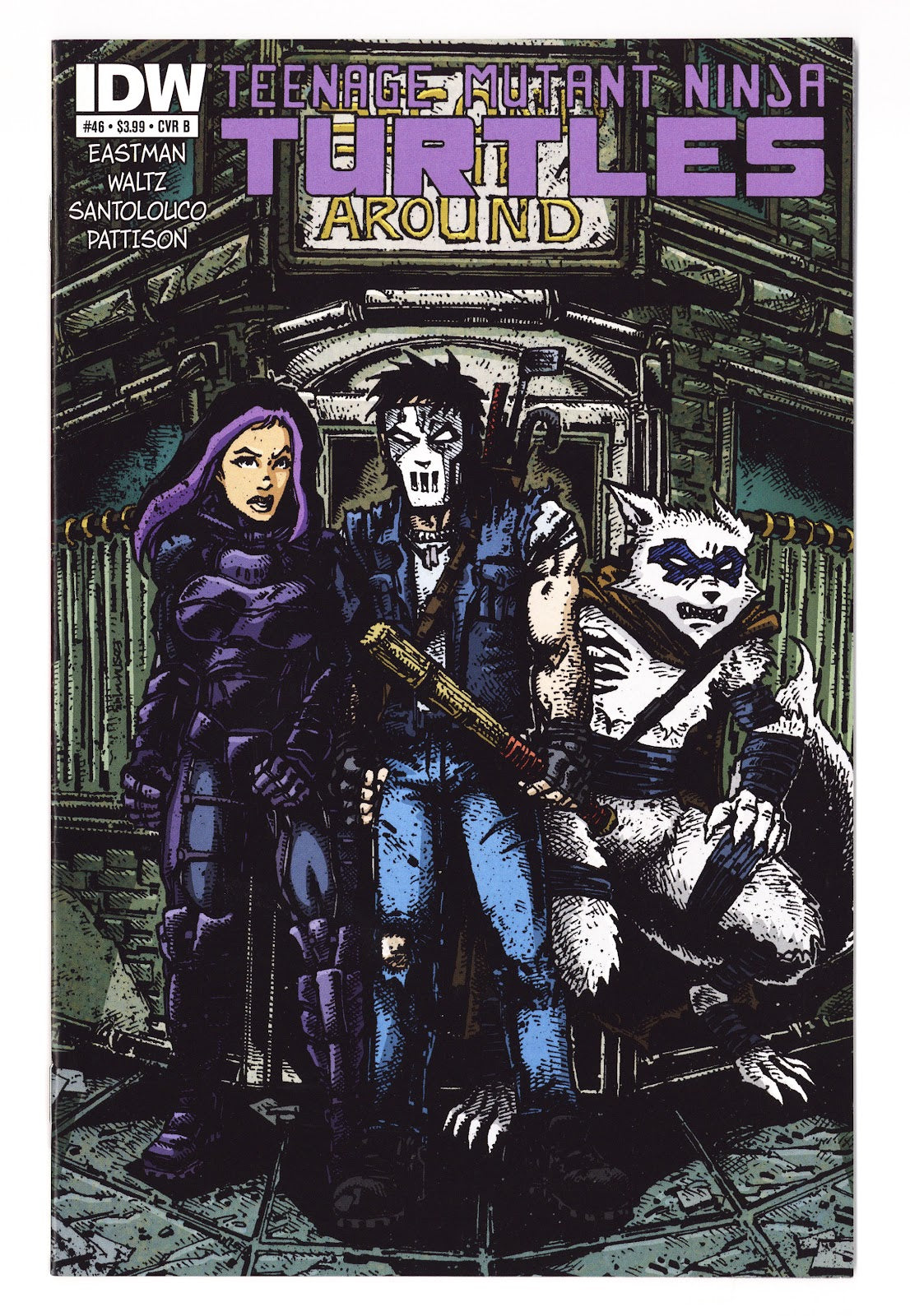 Teenage Mutant Ninja Turtles Vol 5 46 High Grade (2015) Eastman Variant 