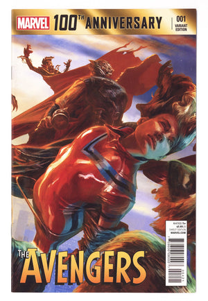 100th Anniversary Special: Avengers 1 High Grade (2014) Lozano Variant