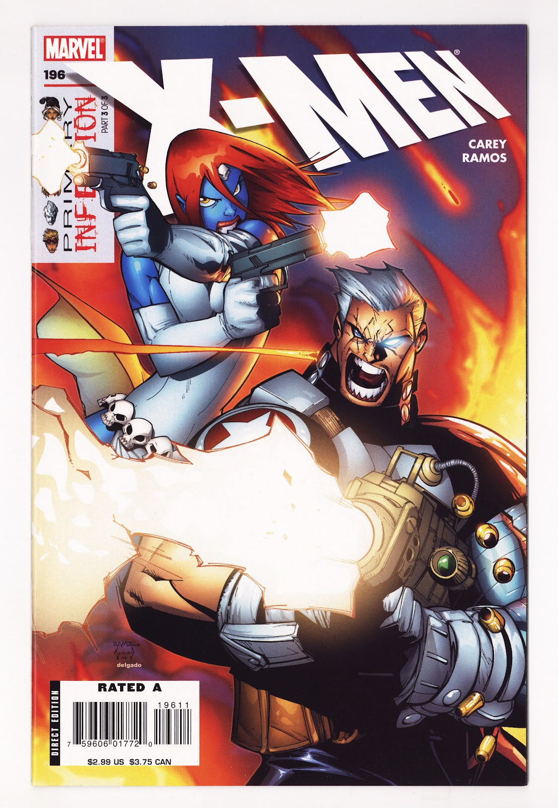 X-Men 196 High Grade (2007) 