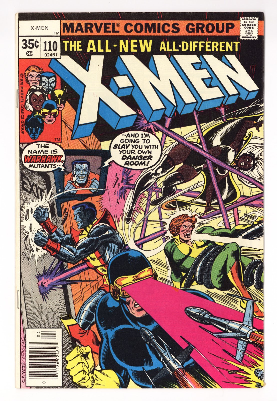 The X-Men Vol 1 110 FN- (5.5) (1978) 