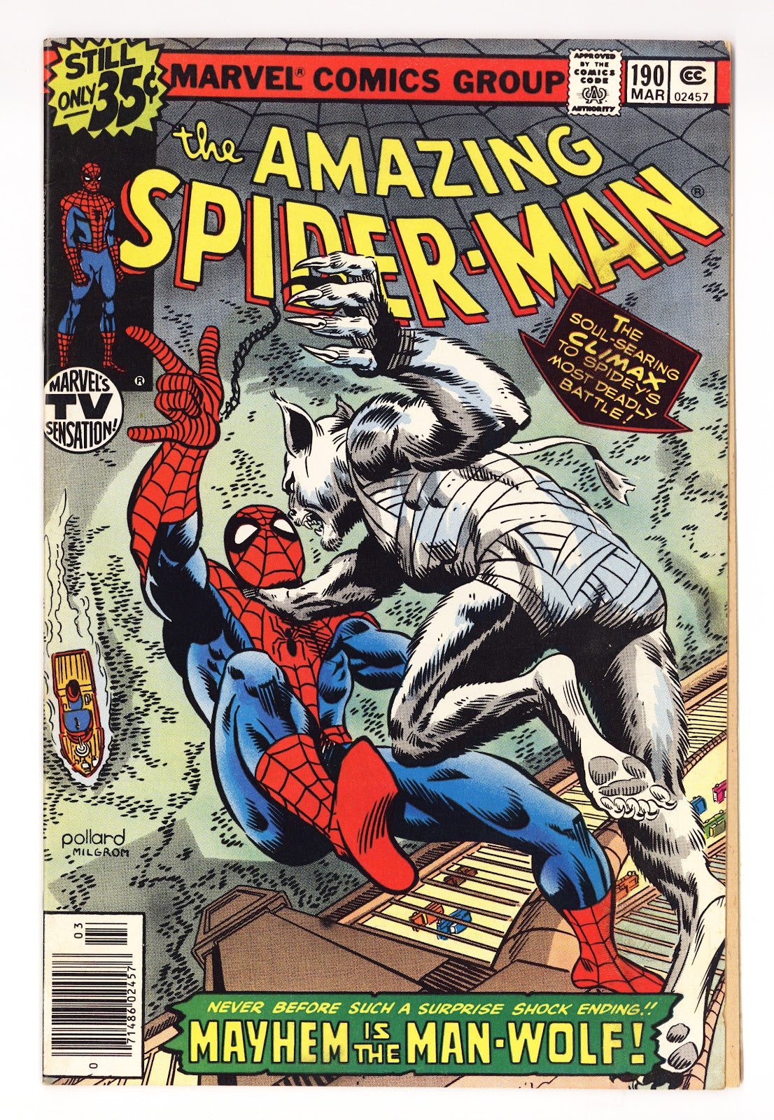 The Amazing Spider-Man Vol 1 190  FN+ (6.5)   (1979)