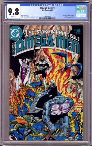 The Omega Men Vol 1 1 CGC 9.8 (NM/M) (1983)
