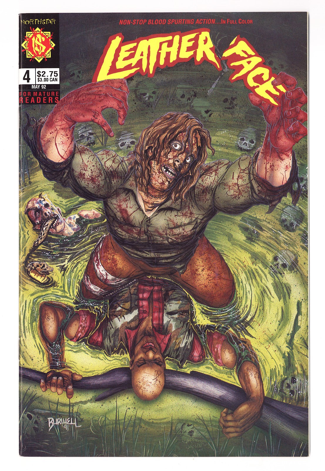 Leatherface   4  VF+ (8.5)   (1992)