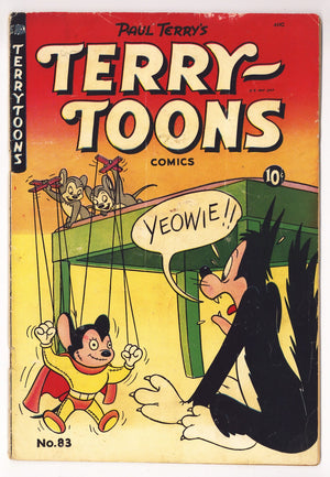 Terry-Toons Comics Vol 1 83  GD/VG (3.0)   (1950)