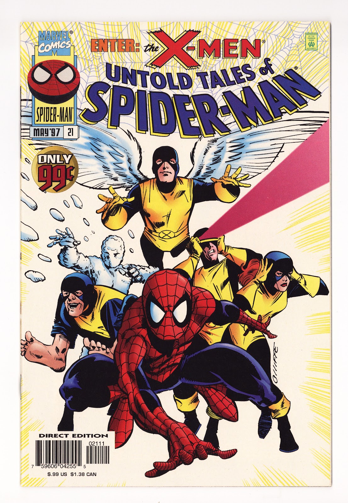 Untold Tales of Spider-Man 21 High Grade (1997) 