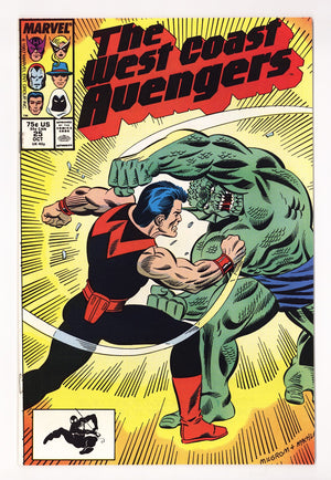 West Coast Avengers Vol 2 25  High Grade   (1987)   Direct