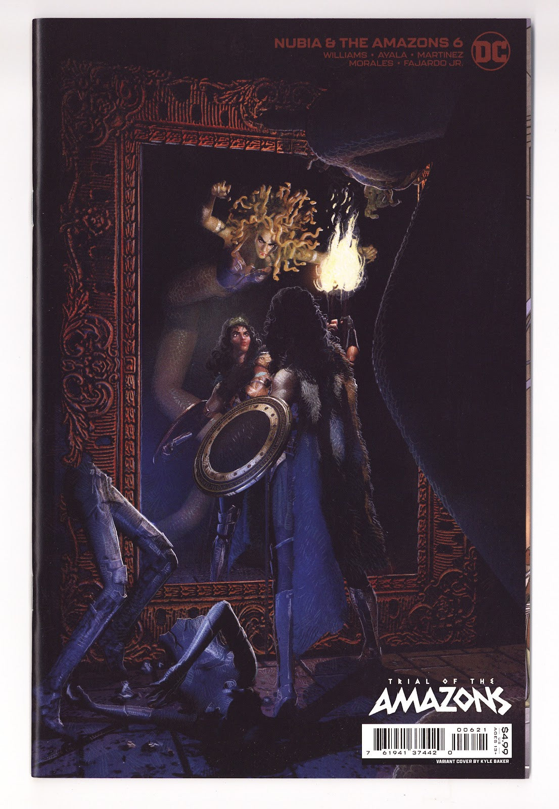 Nubia & the Amazons 6 High Grade (2022) Baker Variant 