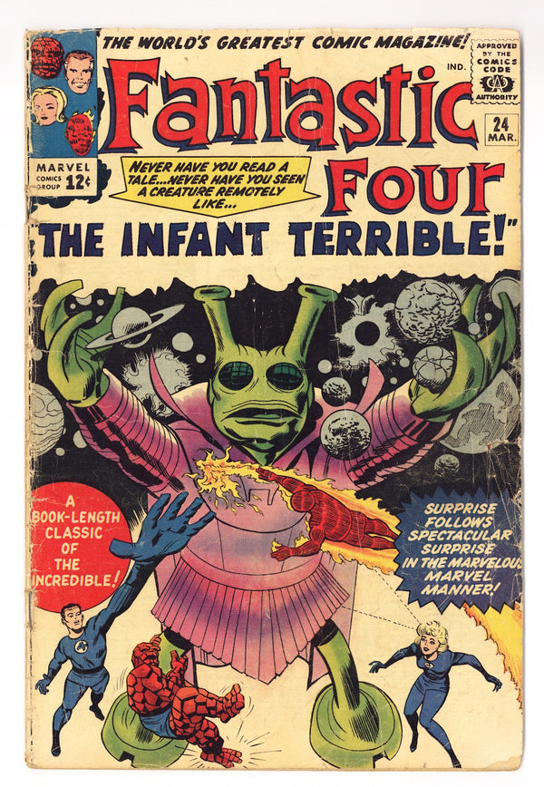 Fantastic Four Vol 1 24 FR/GD (1.5) (1964)