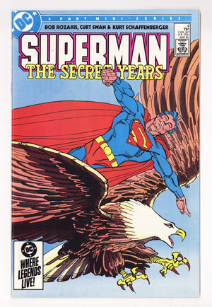 Superman: The Secret Years   4  High Grade   (1985)