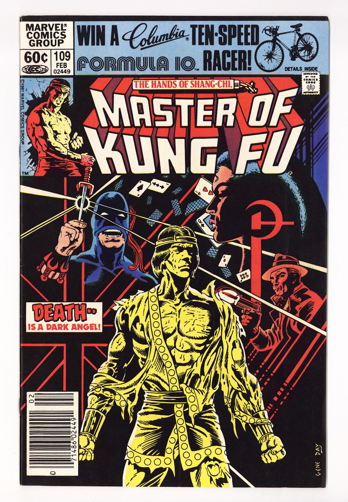 Master of Kung Fu Vol 1 109  High Grade   (1982)   Newsstand  