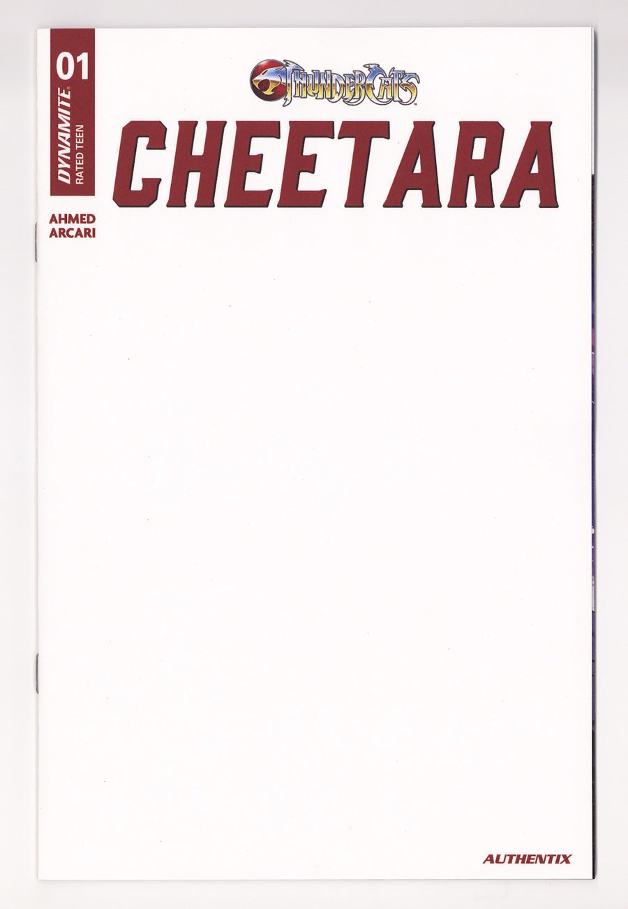 Thundercats Cheetara 1 Blank Variant (2026)