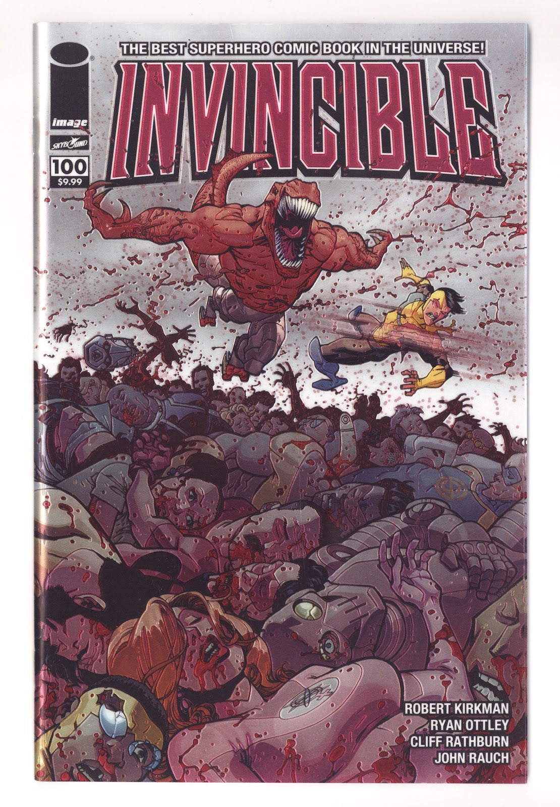 Invincible 100 NM- (9.2) (2013) Ottley Chromium Wraparound Variant 