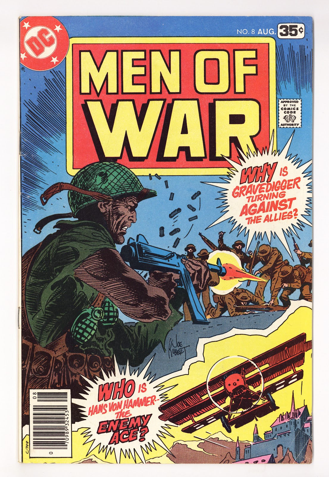 Men of War Vol 1 8  Very Low Grade   (1978)     