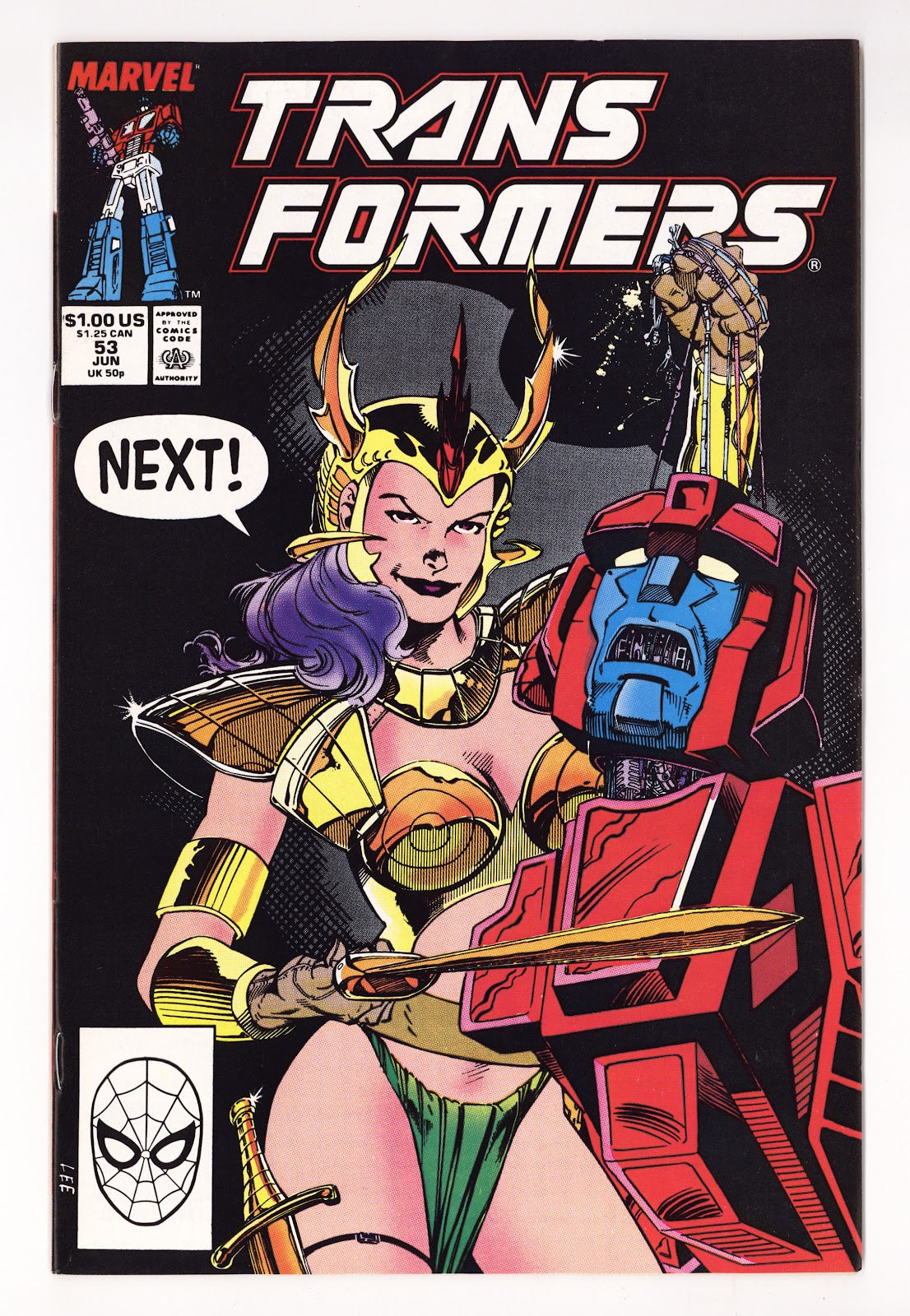 The Transformers Vol 1 53  VF/NM (9.0)   (1989)     