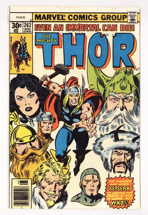 Thor Vol 1 262 Mid Grade (1977) Newsstand