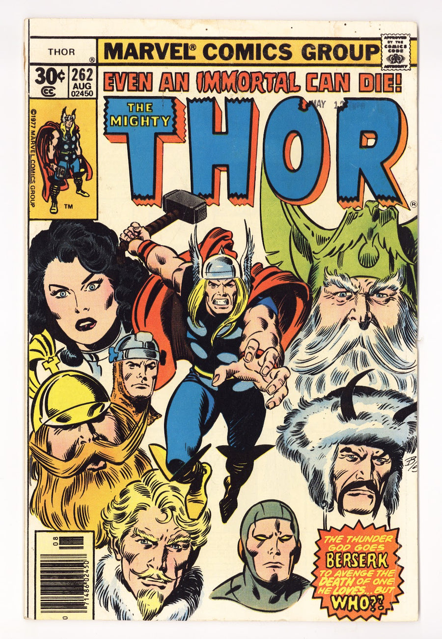 Thor Vol 1 262 Mid Grade (1977) Newsstand 