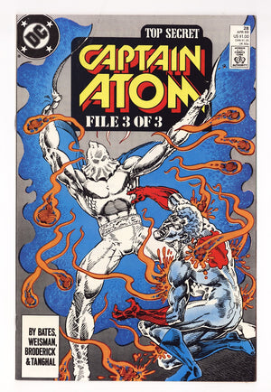 Captain Atom Vol 3 28  High Grade   (1989)