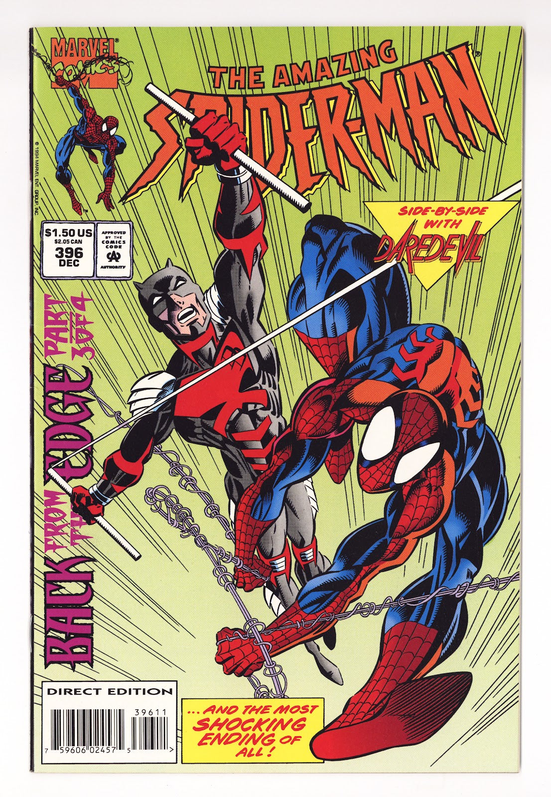 The Amazing Spider-Man Vol 1 396 High Grade (1994)  