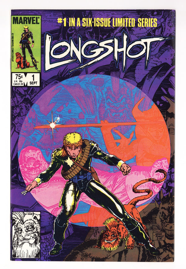 Longshot Vol 1 1  VF+ (8.5)   (1985)