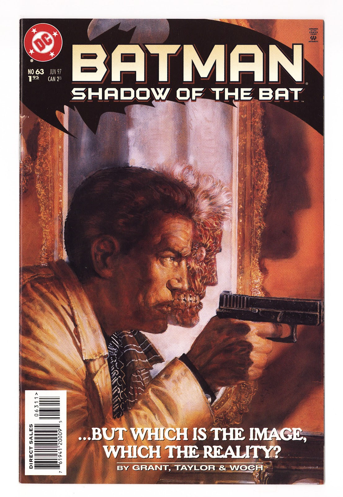 Batman: Shadow of the Bat   63  High Grade   (1997)   Direct Sales  