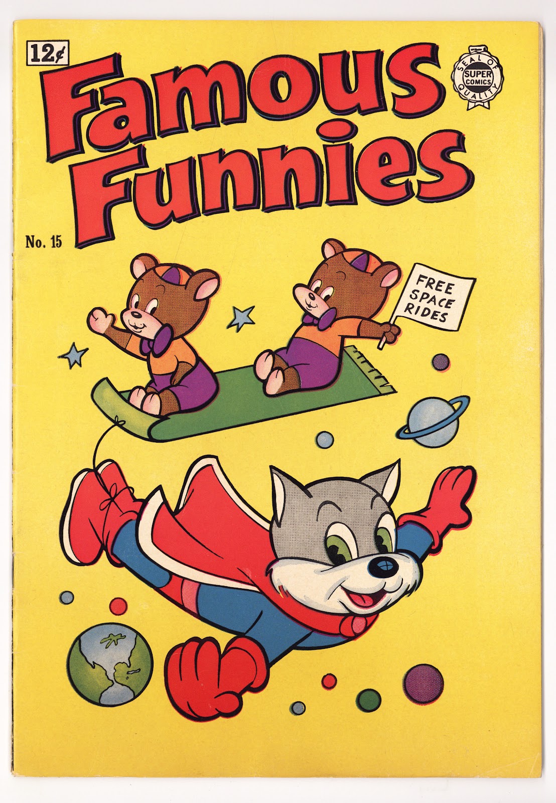 Famous Funnies 15 FN- (5.5) (1964) 