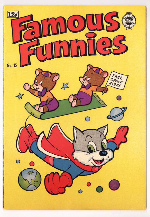 Famous Funnies 15 FN- (5.5) (1964)