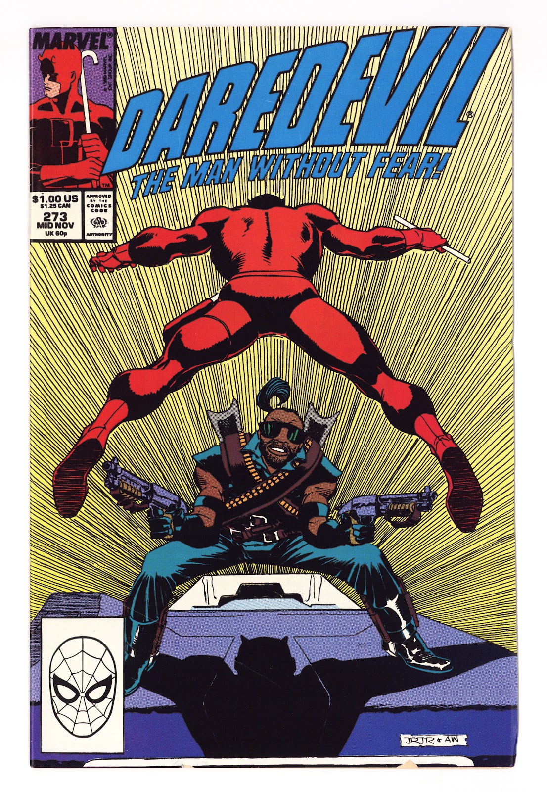 Daredevil Vol 1 273  Mid Grade   (1989)     