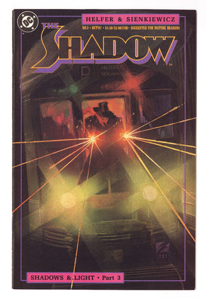 The Shadow Vol 3 3  High Grade   (1987)