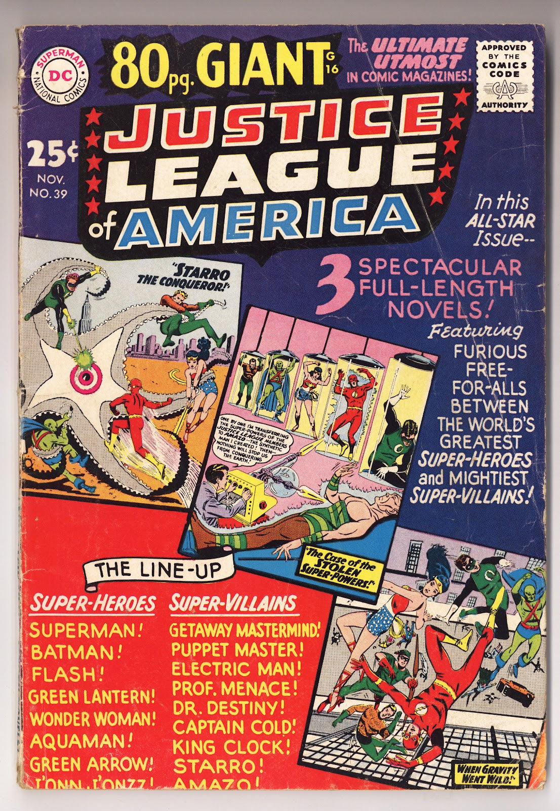 Justice League of America Vol 1 39  VG- (3.5)   (1965)     