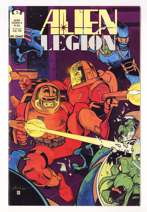 Alien Legion Vol 2 4 High Grade (1988)