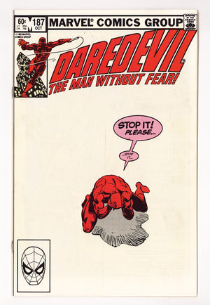 Daredevil Vol 1 187 Mid Grade (1982)