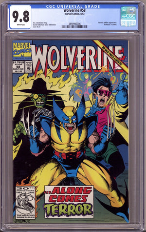 Wolverine Vol 2 58 CGC 9.8 (NM/M) (1992)