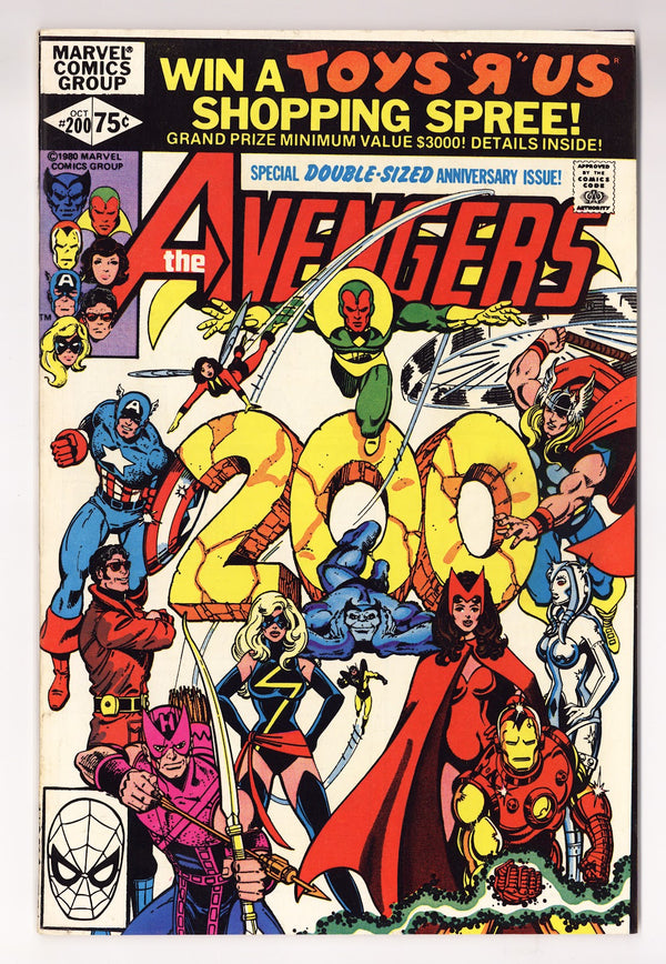 The Avengers Vol 1 200  Mid Grade   (1980)