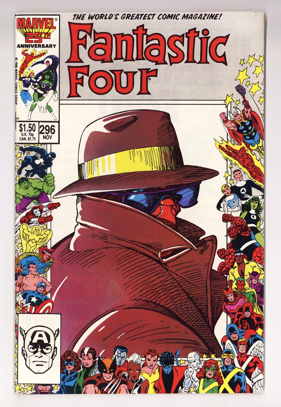 Fantastic Four Vol 1 296 NM (9.4) (1986) 