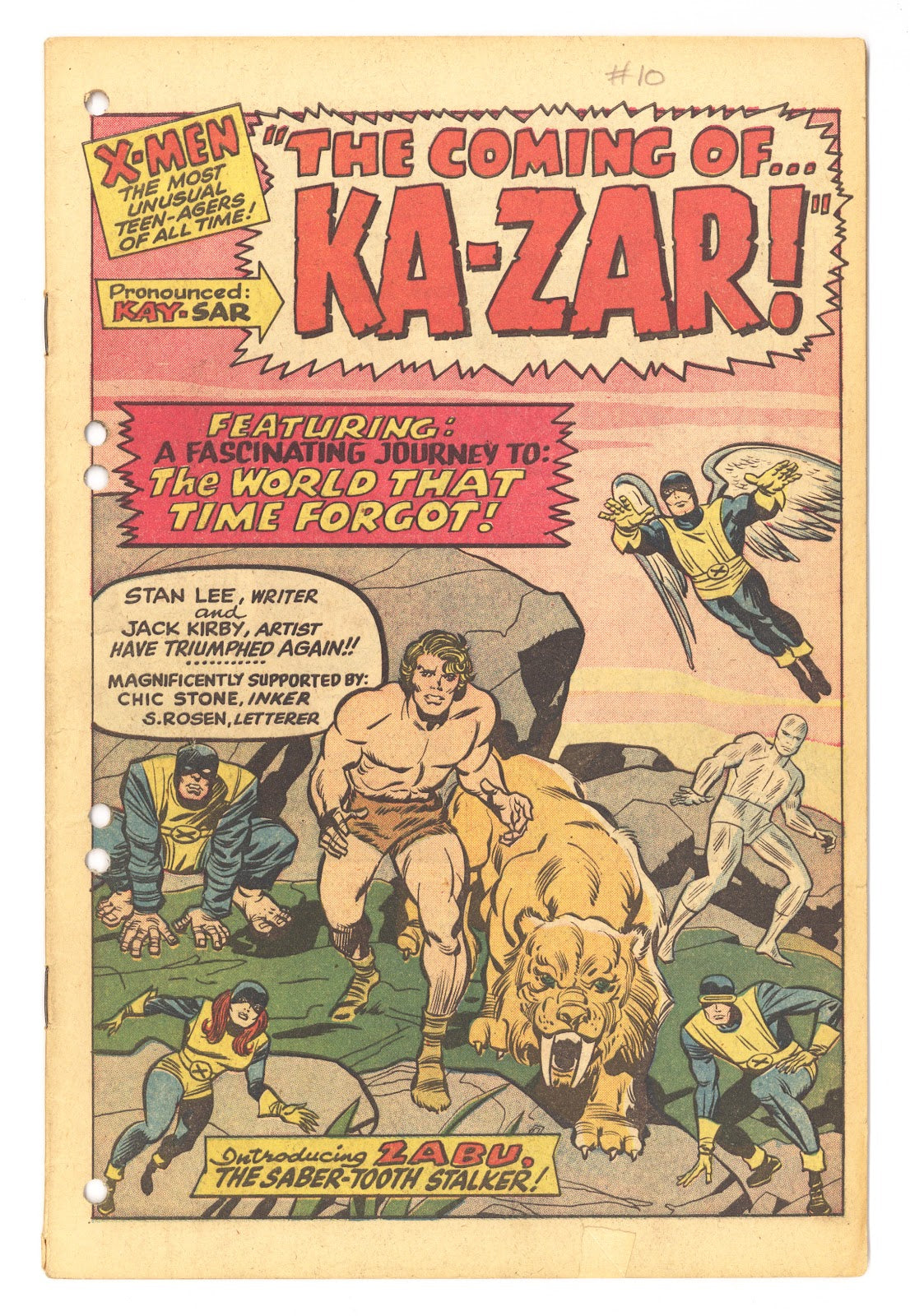 The X-Men Vol 1 10 Coverless (1965) 