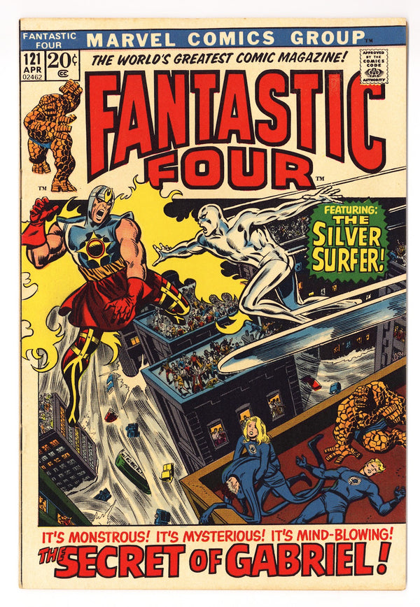 Fantastic Four Vol 1 121  FN/VF (7.0)   (1972)