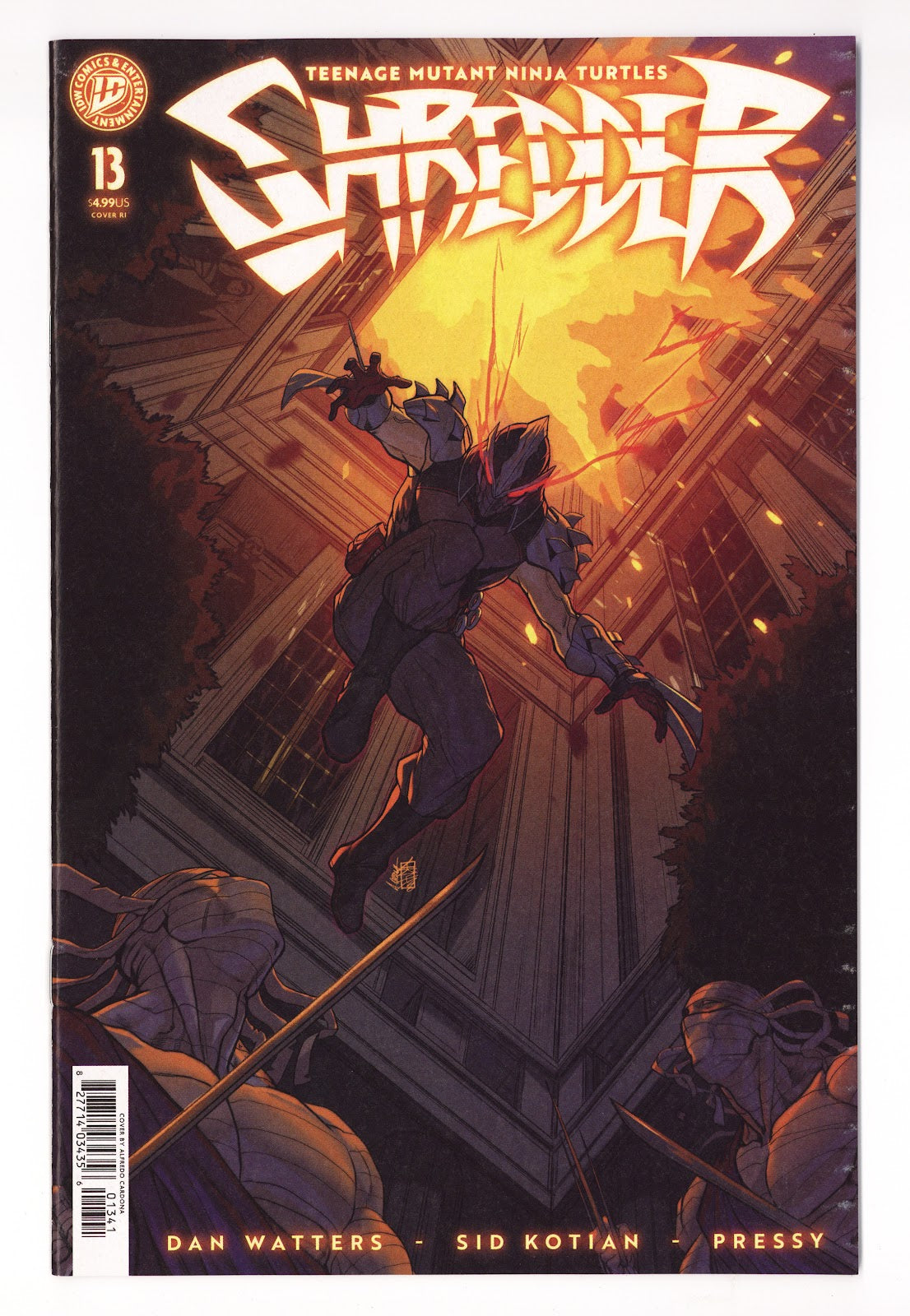 Teenage Mutant Ninja Turtles: Shredder #13 VF/NM (9.0) (2026) Cardona Incentive