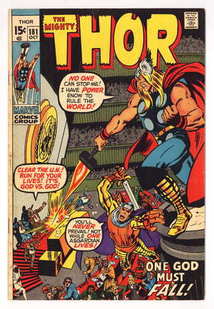 Thor Vol 1 181 FN- (5.5) (1970)