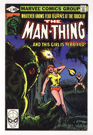 Man-Thing Vol 2 5 High Grade (1980) Direct