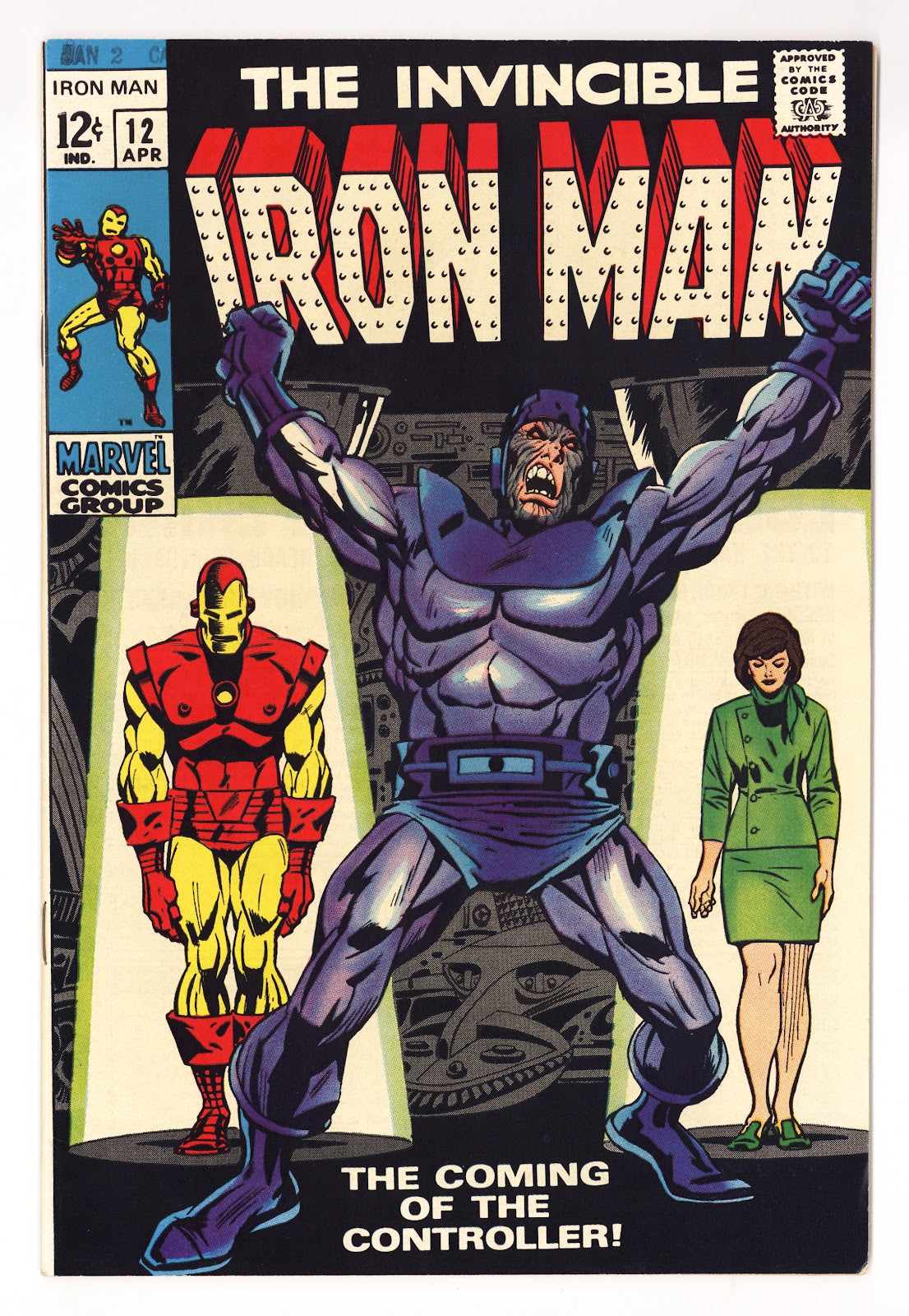 Iron Man Vol 1 12  VF (8.0)   (1969)     