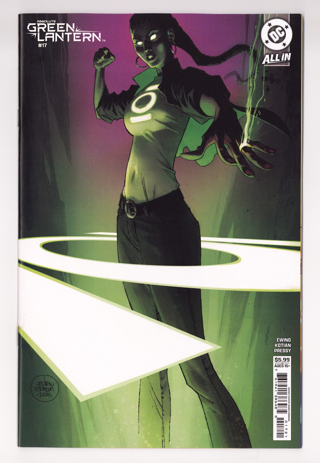 Absolute Green Lantern 17 Robinson Variant (2026)