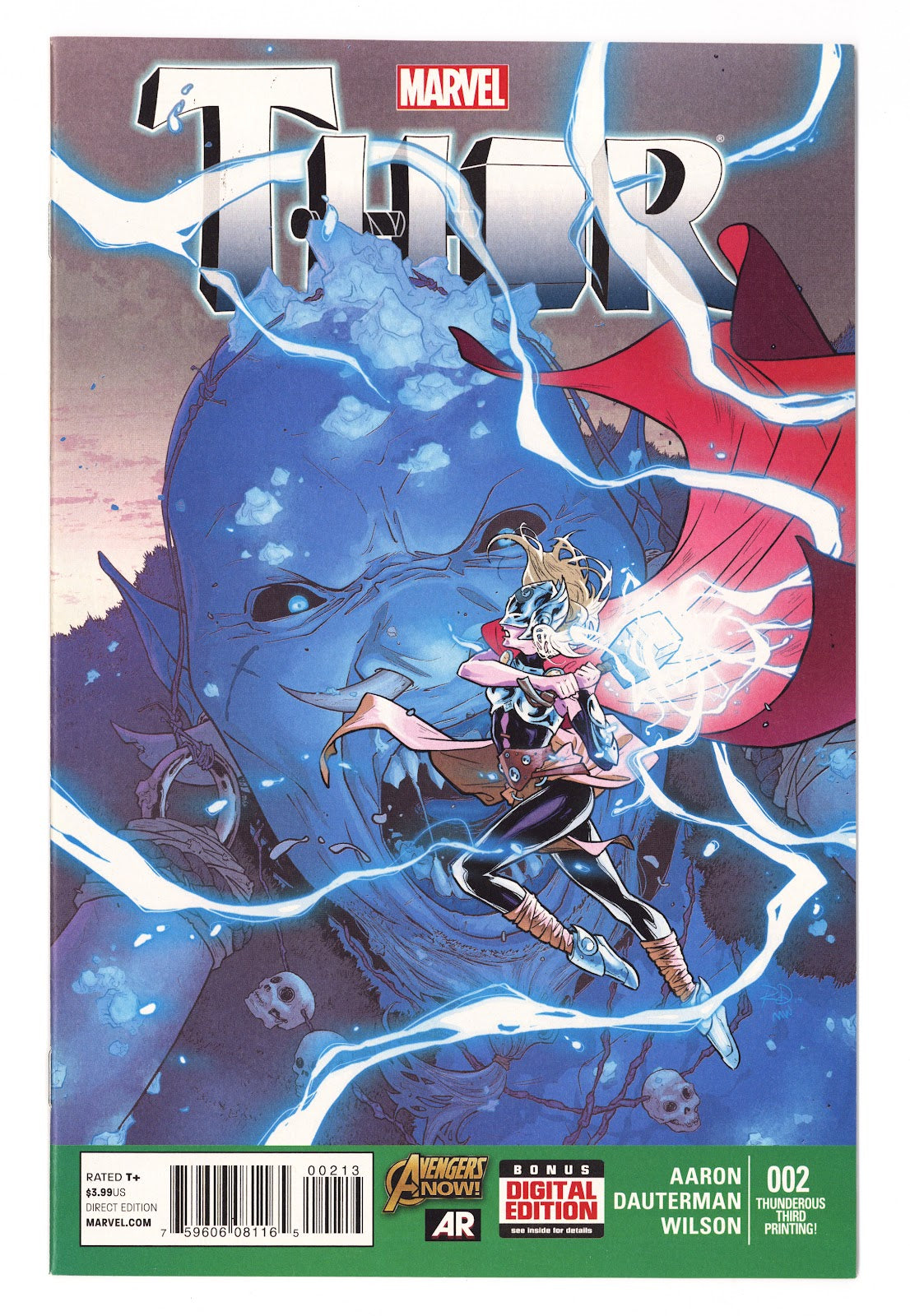 Thor Vol 4 2 NM- (9.2) (2015) 3rd Print 