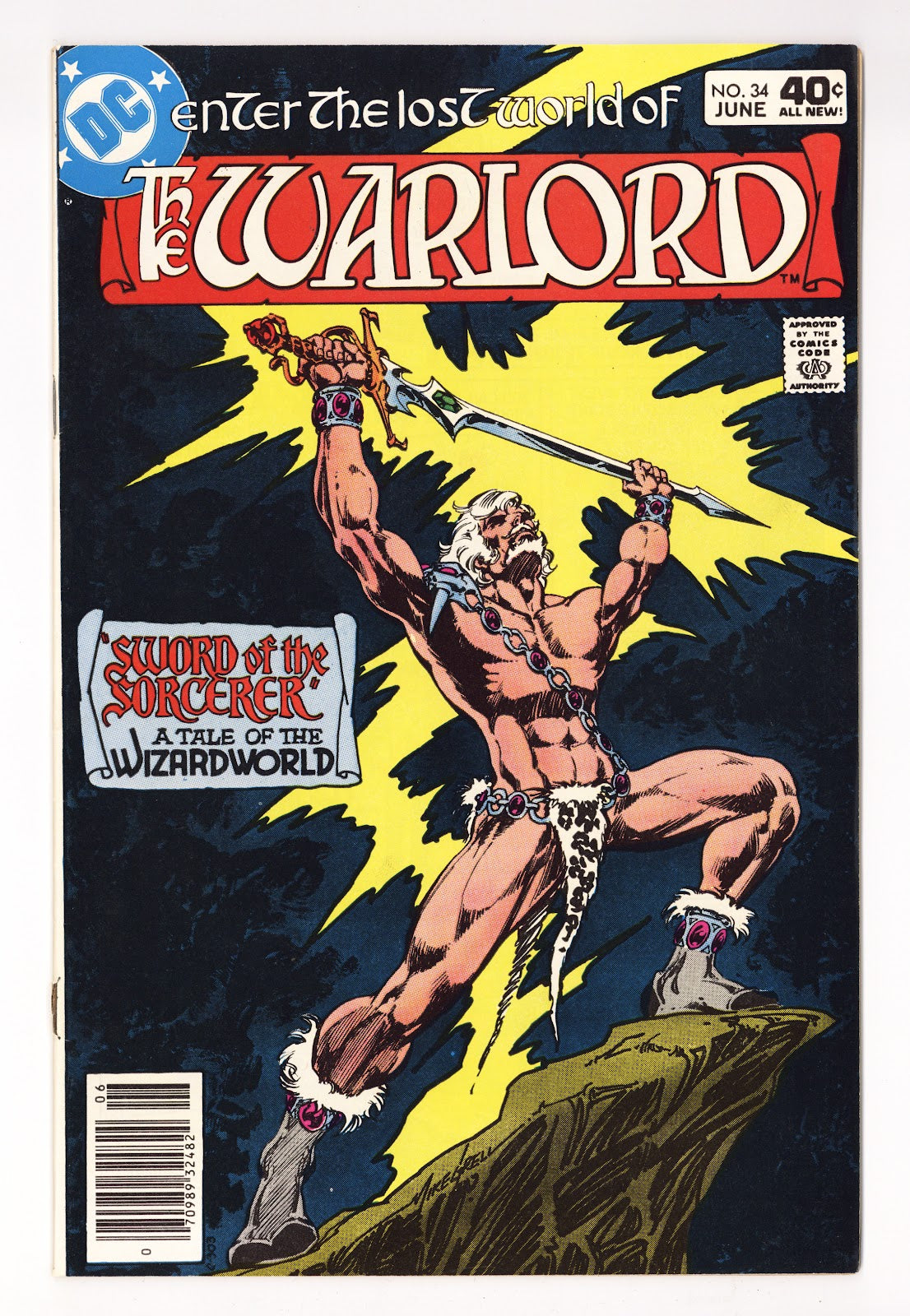 Warlord Vol 1 34  Low Grade   (1980)     