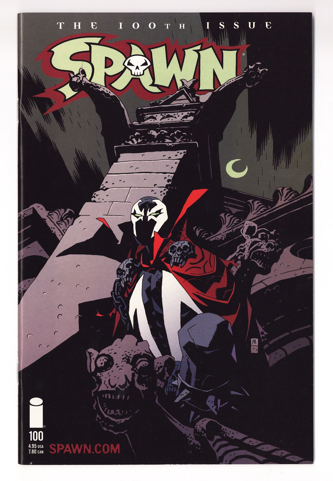 Spawn 100 VF/NM (9.0) (2000) Mignola Variant 