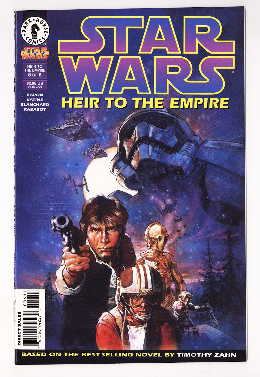Star Wars: Heir to the Empire   6  NM- (9.2)   (1996)     