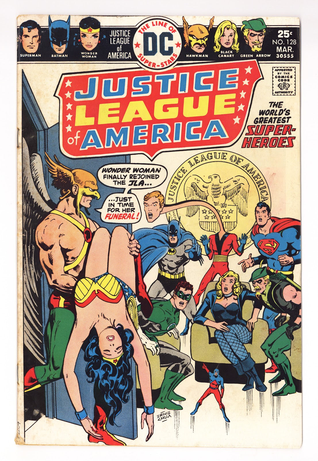 Justice League of America Vol 1 128 Low Grade (1976) 
