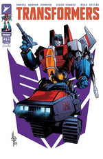 TRANSFORMERS #14 2ND PTG CVR A JASON HOWARD DECEPTICON thumbnail