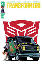 TRANSFORMERS #12 2ND PTG CVR B JASON HOWARD AUTOBOT VAR thumbnail