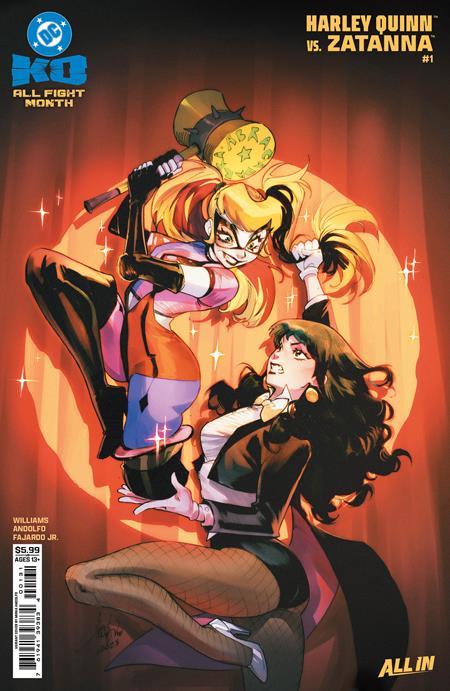 DC K.O. HARLEY QUINN VS ZATANNA #1 (ONE SHOT) CVR D MIRKA ANDOLFO CARD STOCK VAR